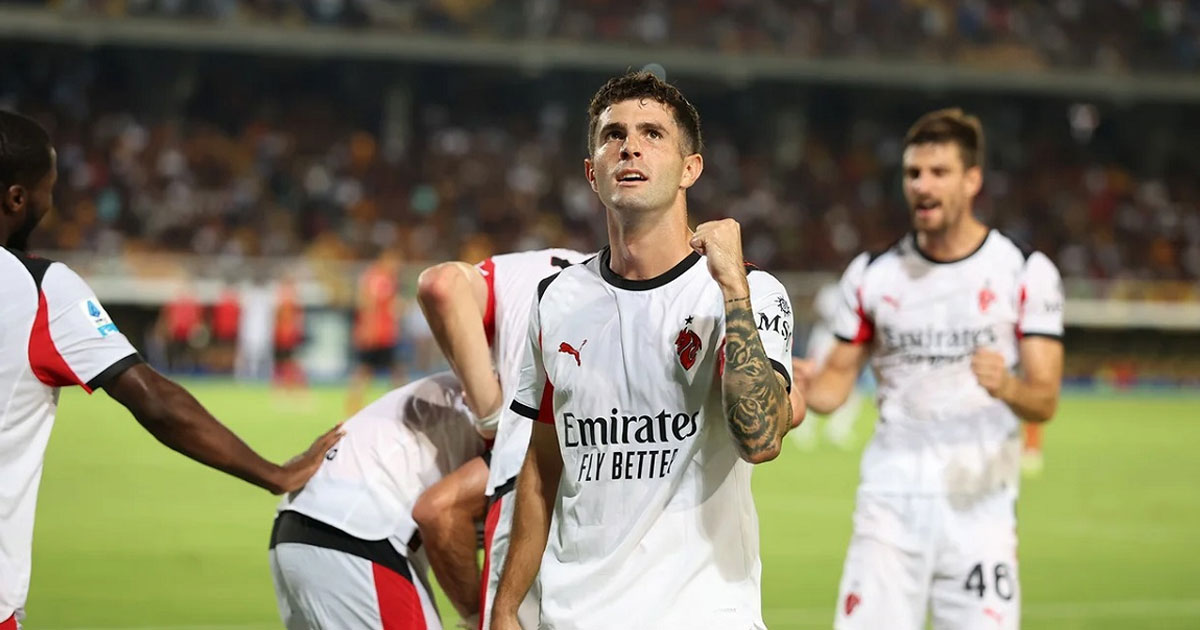 ميلان يخرج من متاهة البداية ويحقق الفوز الـ 15 على التوالي أمام ليتشي