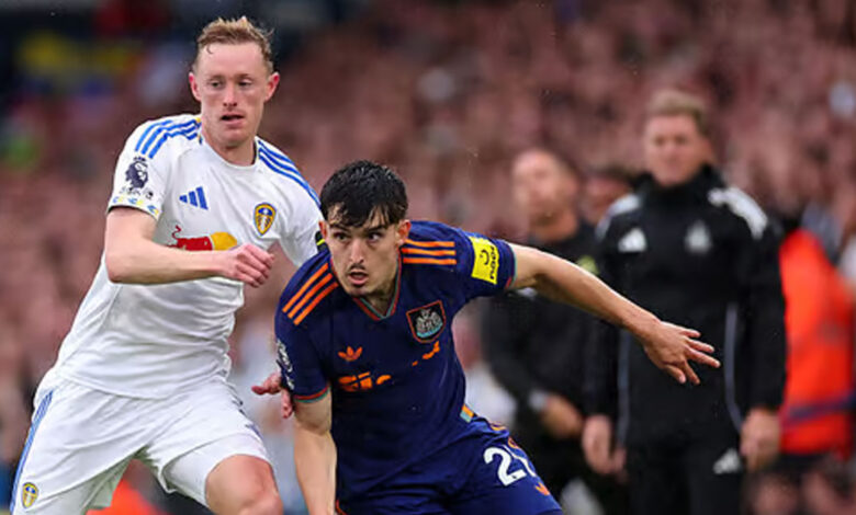 ليدز يواصل سجله المثالي على ملعبه "إيلاند رود" بالتعادل مع نيوكاسل