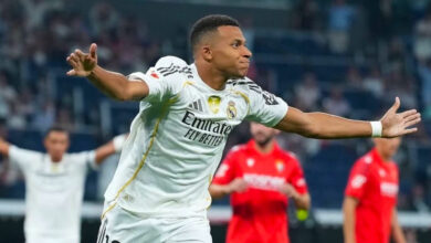 ريال مدريد يواصل التفوق في افتتاحية لا ليغا ويهزم أوساسونا بضربة جزاء مبابي