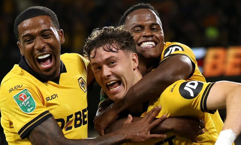 ولفرهامبتون يُلهب جراح وست هام ويقصيه من كأس الرابطة الإنجليزية