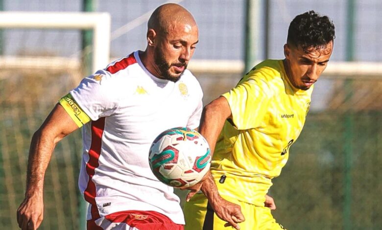 الوداد يتفوق على المغرب الفاسي وديًا بثنائية الواسطي والزمراوي