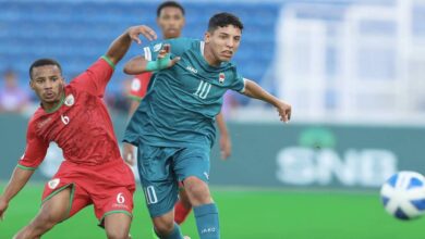 عُمان تُنجز المهمة بهزيمة العراق وتترشح لنصف نهائي كأس الخليج للشباب