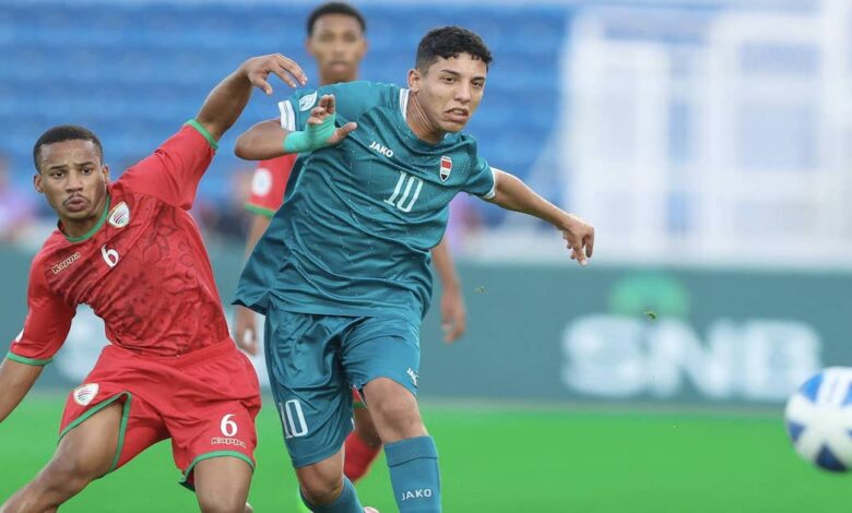 عُمان تُنجز المهمة بهزيمة العراق وتترشح لنصف نهائي كأس الخليج للشباب