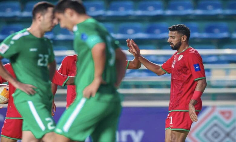 هدف قاتل يُهدى عُمان بطاقة نصف نهائي كأس وسط آسيا على حساب تركمنستان