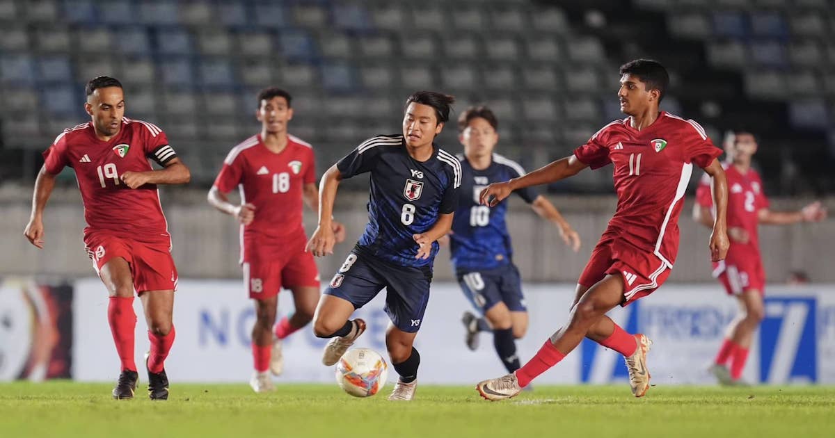 اليابان تُعاقب الكويت على تقدمها وترد بنصف دستة لتبلغ كأس آسيا تحت 23 عاماً بالعلامة الكاملة