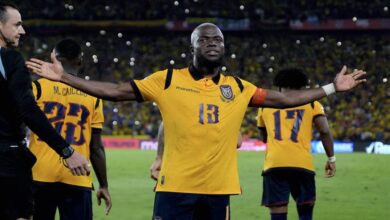 في غياب ميسي.. فالنسيا يقود الإكوادور لإسقاط الأرجنتين وخطف وصافة التصفيات