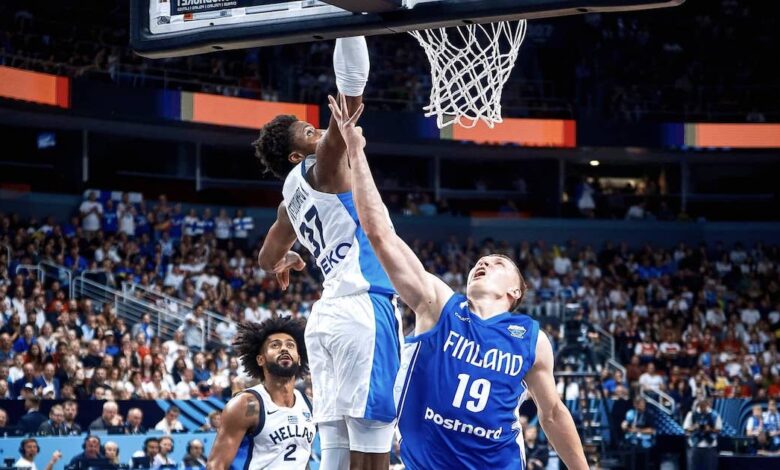 كرة سلة.. اليونان تخطف برونزية كأس أوروبا بفارق ضئيل أمام فنلندا