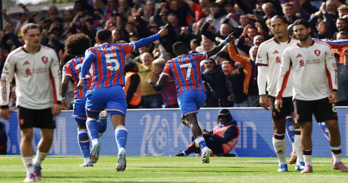 كريستال بالاس يؤكد عقدته لليفربول ويُكبده أول خسارة في البريمييرليغ