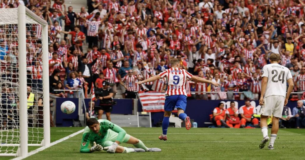 أتلتيكو مدريد يصفع الريال بخماسية.. وتشابي ألونسو يفشل في أول اختبار حقيقي