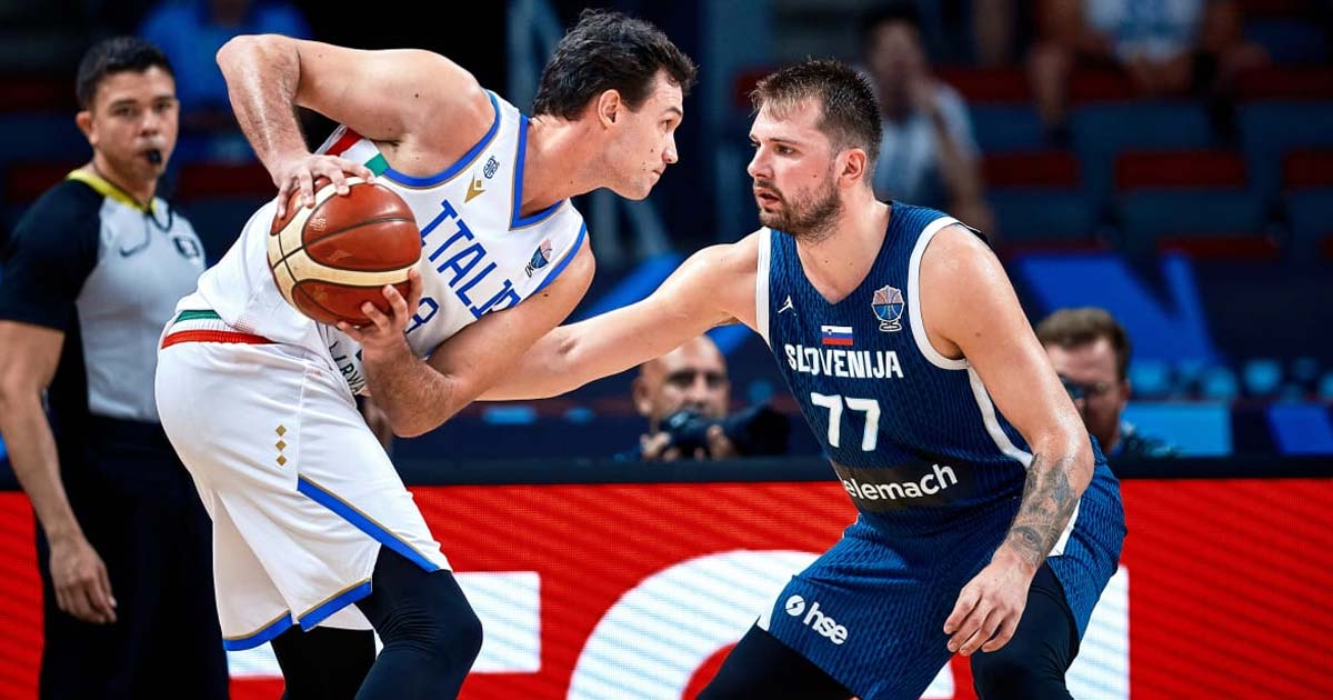كرة سلة.. دونتشيتش يسجل 42 نقطة ويقود سلوفينيا لعبور إيطاليا في كأس أوروبا