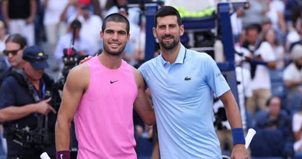 تنس مباشر الآن.. نتيجة مباراة ألكاراز ونوفاك دجوكوفيتش في أميركا المفتوحة 2025