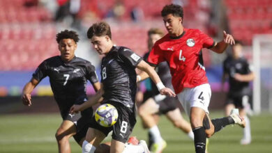 نيوزيلندا ترد بثنائية سريعة وتُبقي مصر بدون نقاط في كأس العالم للشباب 2025