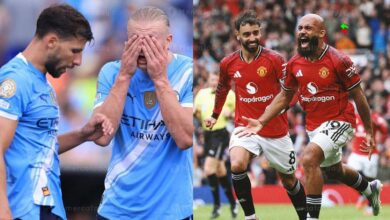 موعد مباراة مانشستر يونايتد ومانشستر سيتي في الدوري الإنجليزي والقنوات الناقلة