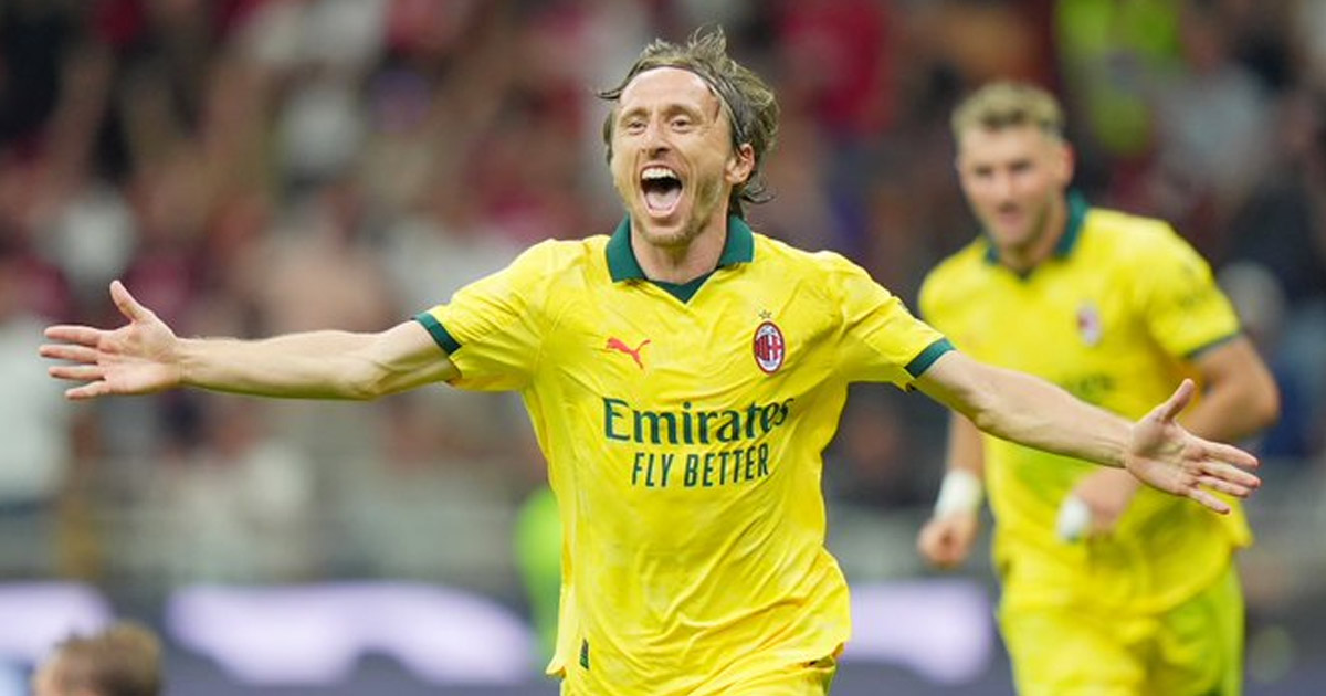 مودريتش يصنع الفارق ويقود ميلان للفوز على بولونيا