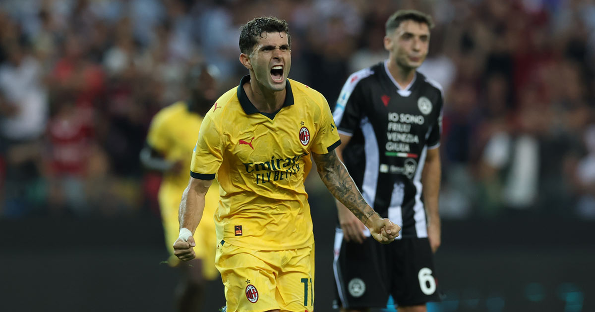 ميلان يُفاجئ أودينيزي بأداء متكامل في معقله ويضربه بثلاثية