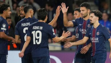 باريس سان جيرمان يركن على كفاراتسخيليا ويسحق أتالانتا في حديقة الأمراء