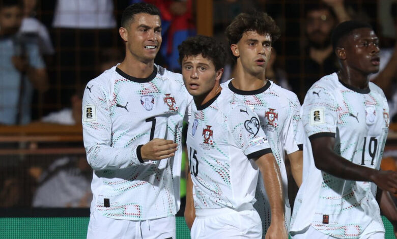 رونالدو يُنصف مارتينيز أمام أرمينيا ويمنح البرتغال فوزًا ساحقًا في افتتاح تصفيات المونديال