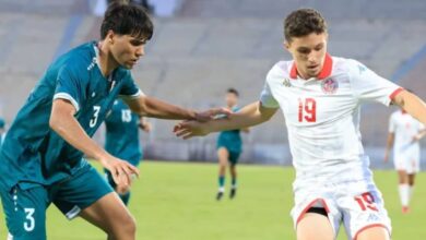 نسور قرطاج الأولمبيون يحلقون بثلاثية في شباك العراق استعداداً لتصفيات آسيا