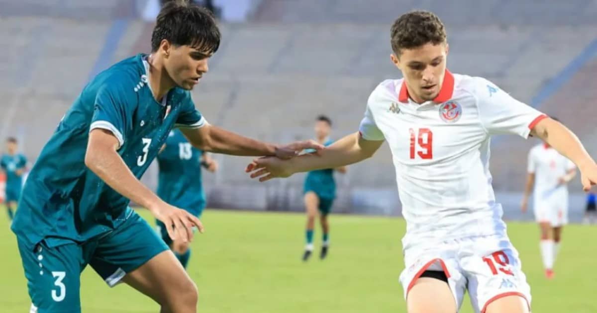 نسور قرطاج الأولمبيون يحلقون بثلاثية في شباك العراق استعداداً لتصفيات آسيا