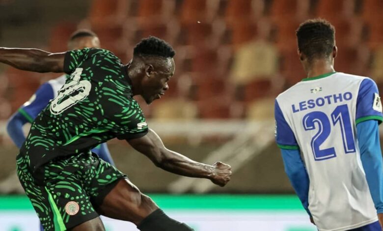 نيجيريا تعبر اختبار ليسوتو وتتمسك بخيط الأمل نحو المونديال