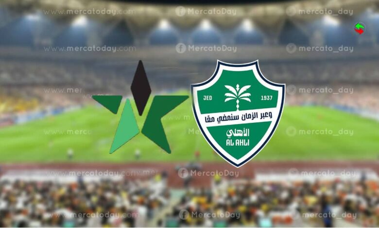 بث مباشر.. مشاهدة مباراة النجمة والأهلي في دوري روشن السعودي
