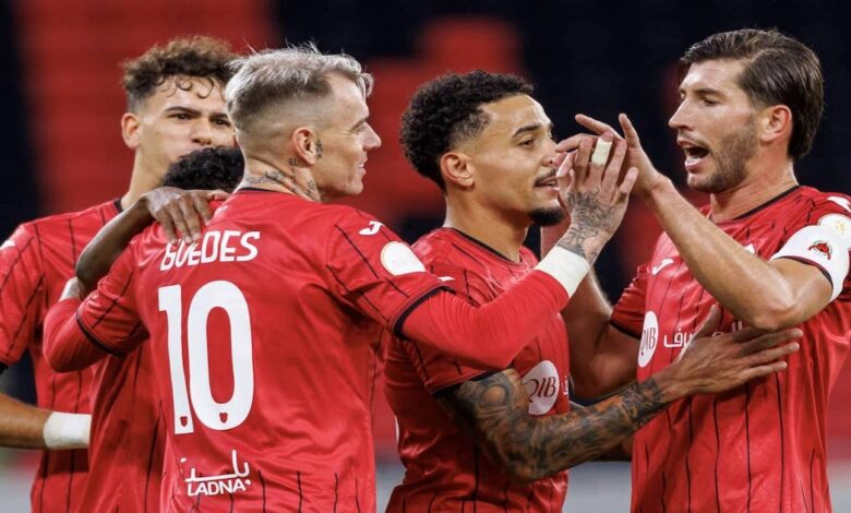 الريان القطري يلتهم تضامن حضرموت اليمني في افتتاح مجموعات دوري أبطال الخليج