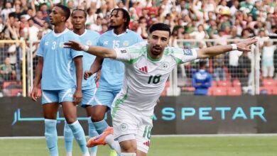 الجزائر تلتهم الصومال في وهران وتعود إلى كأس العالم بعد غياب 12 عاماً