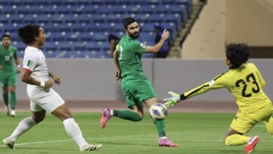 سوريا تفض شراكتها مع ميانمار في تصفيات كأس آسيا 2027.. وخريبين يحتفل بالهاتريك