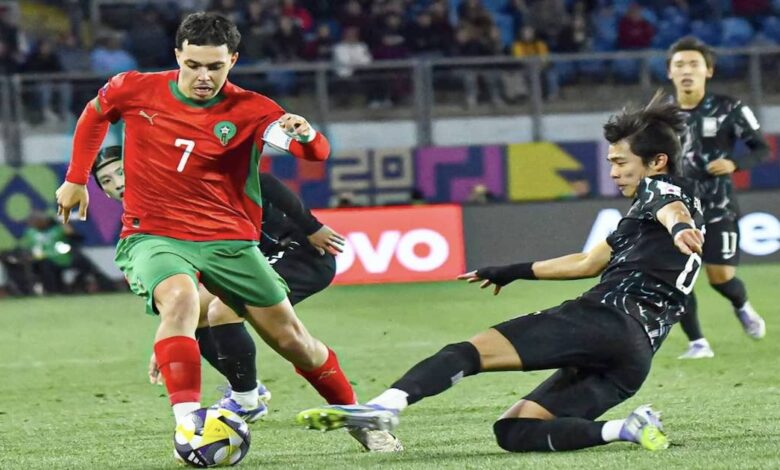 المغرب يُبعد كوريا الجنوبية ويضرب موعداً مع الولايات المتحدة في ربع نهائي مونديال الشباب