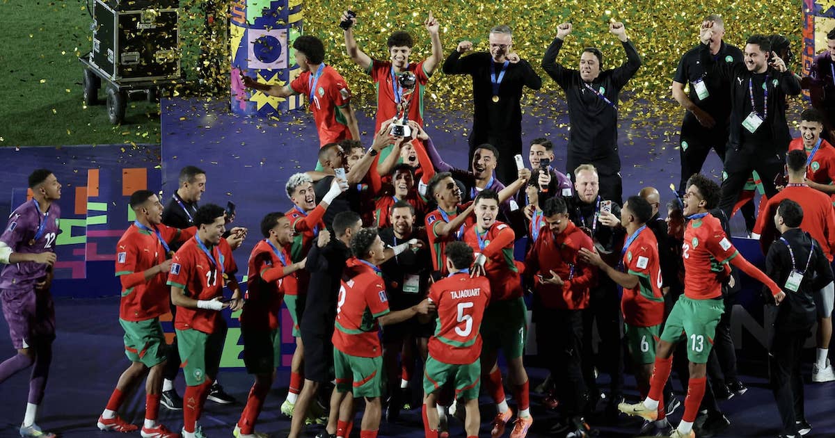 إنجاز تاريخي.. المغرب بقيادة "الزابيري" يُتوج بكأس العالم للشباب تحت 20 عاماً