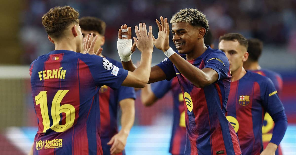 برشلونة يتعافى من صدمة سان جيرمان بسحق أولمبياكوس بستة أهداف