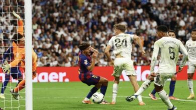 ريال مدريد يُوقف تفوق برشلونة في الكلاسيكو ويوسع الفارق في صدارة الليغا