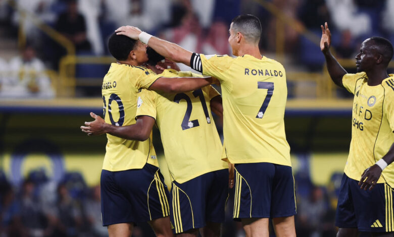 النصر يواصل العزف المنفرد على الصدارة بخماسية مُذهلة في الفتح