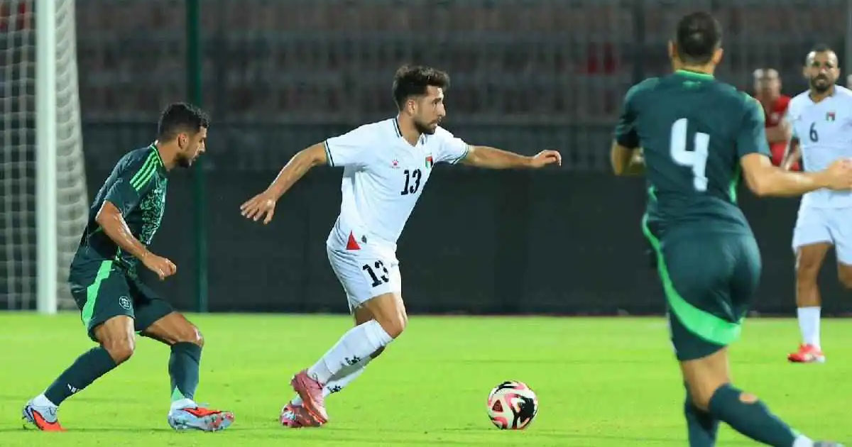 فلسطين تردّ الدين وتتفوق على الجزائر للمحليين بهدف "قنبر" في عنابة