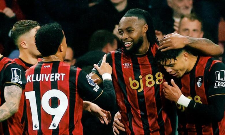 انتفاضة نارية من بورنموث تمنحه الوصافة ومعاناة فولهام مع التقدم مستمرة