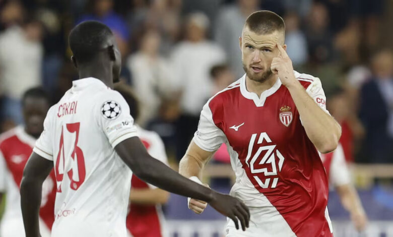 داير يُحبط مانشستر سيتي في الدقيقة الـ90 ويمنح موناكو نقطة ثمينة