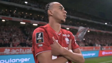 تحت أنظار شقيقه مبابي.. إيثان يحرر ليل من الهزيمة أمام سان جيرمان ويحتفل على طريقته