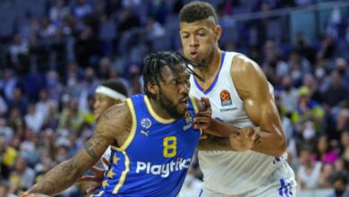 كرة سلة.. ريال مدريد يسقط أمام ماكابي تل أبيب بعد ثلاثية دراماتيكية لتامير بلات في بلغراد