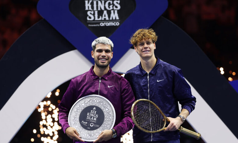 تنس.. سينر يكرر تفوقه على ألكاراز في السعودية ويحصد 6 ملايين دولار