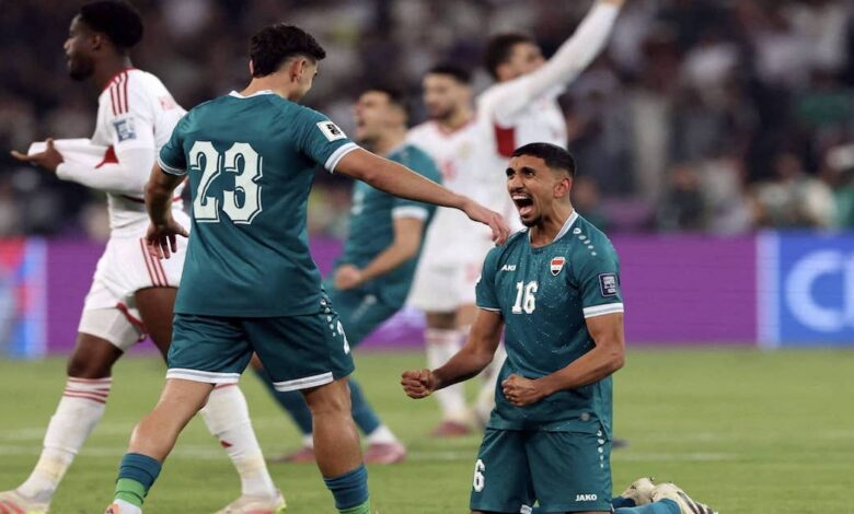 العراق يتغلب على الإمارات في مباراة مجنونة ويترشح للملحق العالمي في المكسيك