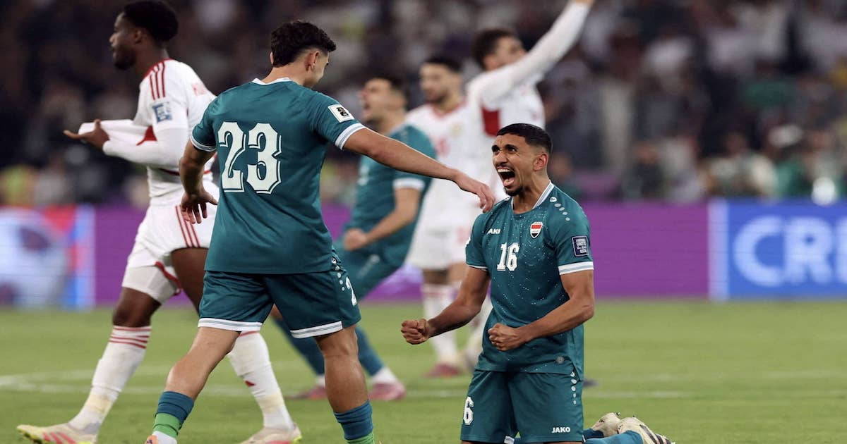 العراق يتغلب على الإمارات في مباراة مجنونة ويترشح للملحق العالمي في المكسيك