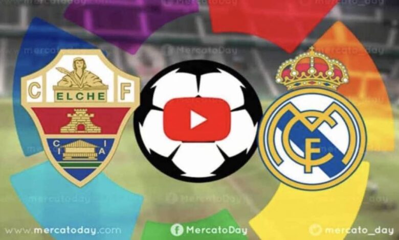 بث مباشر.. مشاهدة مباراة ريال مدريد وإلتشي في الدوري الإسباني