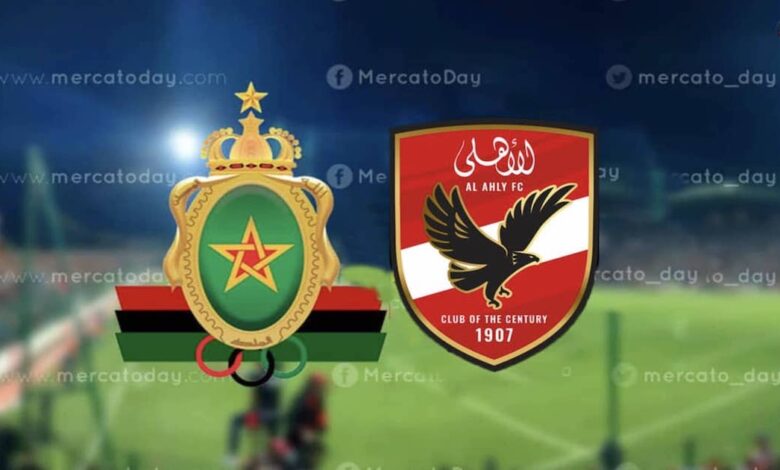 بث مباشر.. مشاهدة مباراة الجيش الملكي والأهلي في دوري أبطال إفريقيا