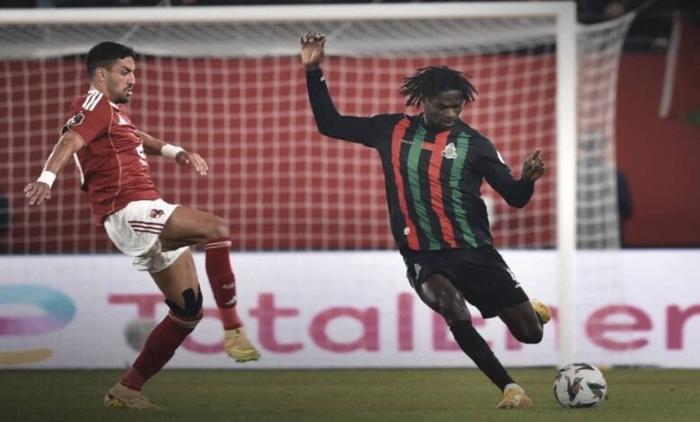 في لقاء مشحون.. الأهلي يُجبر الجيش الملكي على التعادل