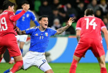 إيطاليا تكسر صمود مولدوفا في اللحظات الأخيرة وتعود بانتصار ثمين