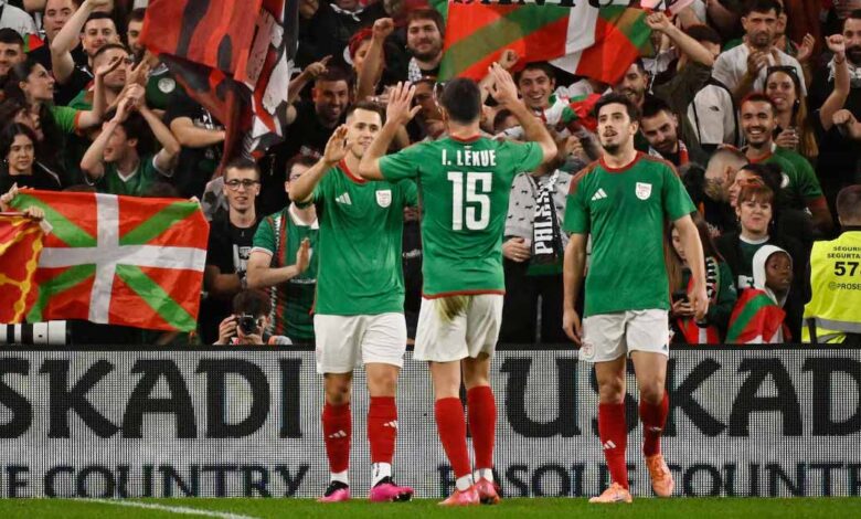 إقليم الباسك يُسلط الضوء على فلسطين ويتفوق بثلاثية في سان ماميس