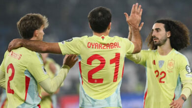 رقم قياسي جديد.. إسبانيا تواصل التألق وتسحق جورجيا برباعية