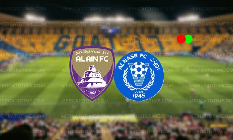 بث مباشر | شاهد مباراة العين والنصر في الدوري الإماراتي