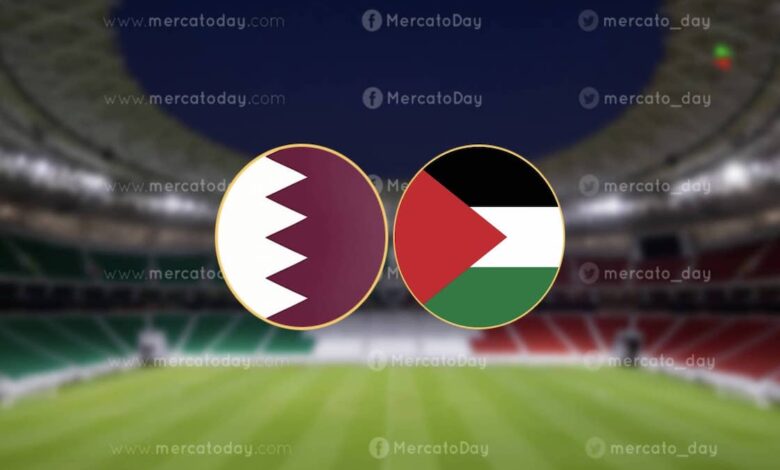 بث مباشر.. مشاهدة مباراة قطر وفلسطين في بطولة فيفا كأس العرب 2025