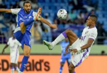 رامون ميريز وجلوبر ليما يقودان النصر لتعادل مثير أمام العين